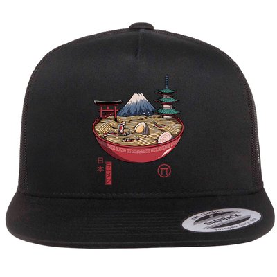 The Great Ramen Wave Flatbill Hat
