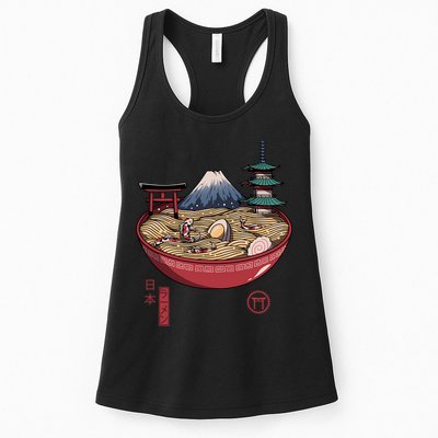 The Great Ramen Wave Womens Tank Top