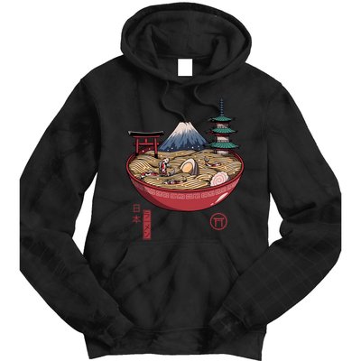 The Great Ramen Wave Tie Dye Hoodie