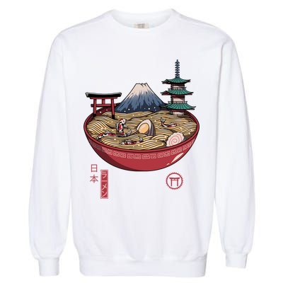 The Great Ramen Wave Garment-Dyed Sweatshirt