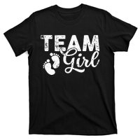 Team Gender Reveal Party Team Pink Baby Announcement T-Shirt