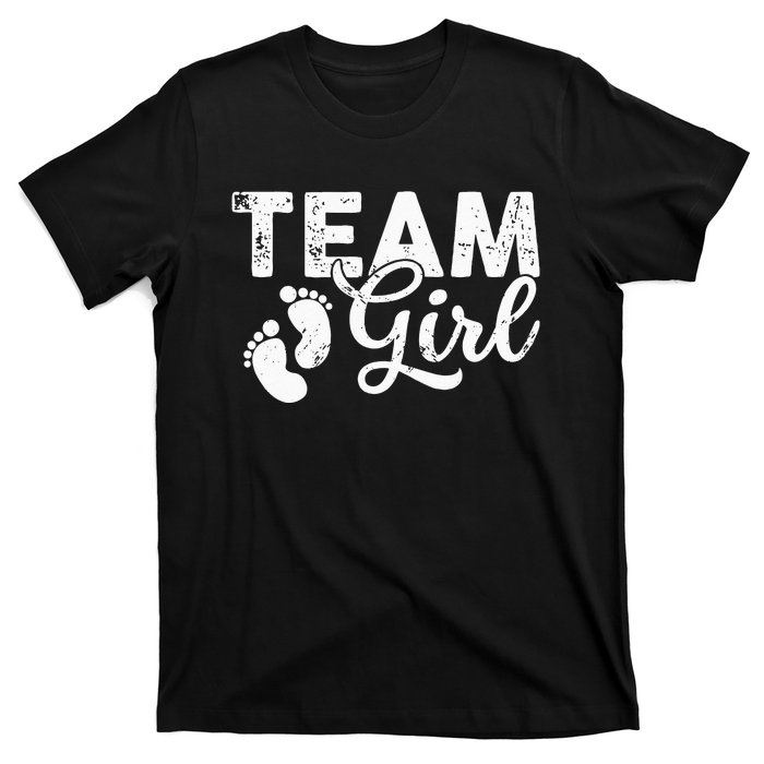 Team Gender Reveal Party Team Pink Baby Announcement T-Shirt