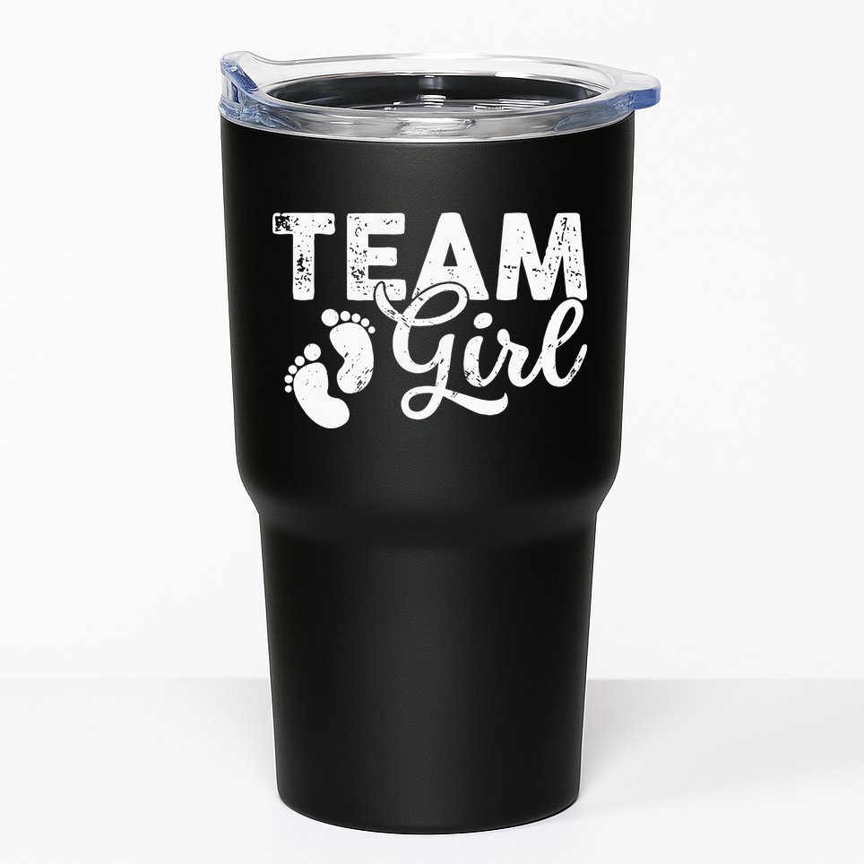 Team Gender Reveal Party Team Pink Baby Announcement Tumbler