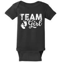 Team Gender Reveal Party Team Pink Baby Announcement Baby Bodysuit