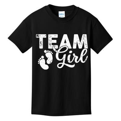 Team Gender Reveal Party Team Pink Baby Announcement Kids T-Shirt