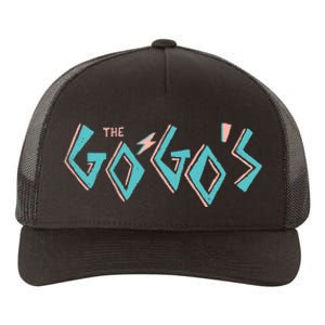 The GogoS Retro Logo Yupoong Adult 5-Panel Trucker Hat