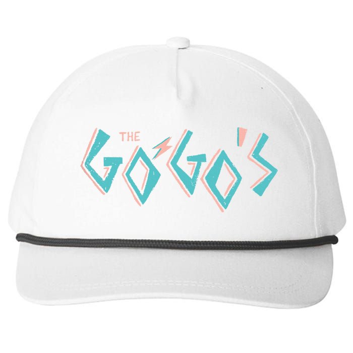 The GogoS Retro Logo Snapback Five-Panel Rope Hat