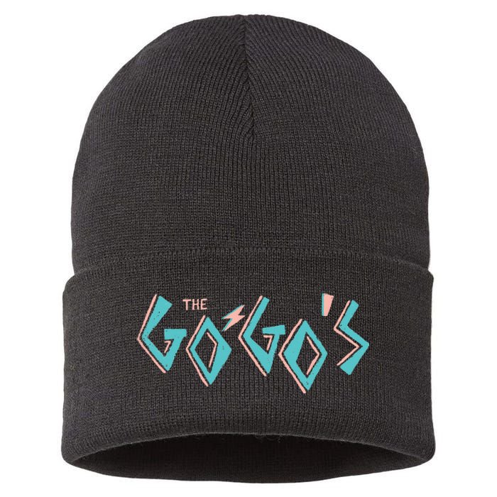 The GogoS Retro Logo Sustainable Knit Beanie