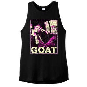 Trump Goat Republican Conservative Gifts Trump 2024 Ladies PosiCharge Tri-Blend Wicking Tank