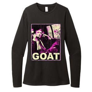 Trump Goat Republican Conservative Gifts Trump 2024 Womens CVC Long Sleeve Shirt