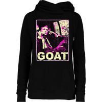 Trump Goat Republican Conservative Gifts Trump 2024 Womens Funnel Neck Pullover Hood