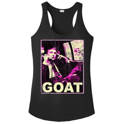 Trump Goat Republican Conservative Gifts Trump 2024 Ladies PosiCharge Competitor Racerback Tank