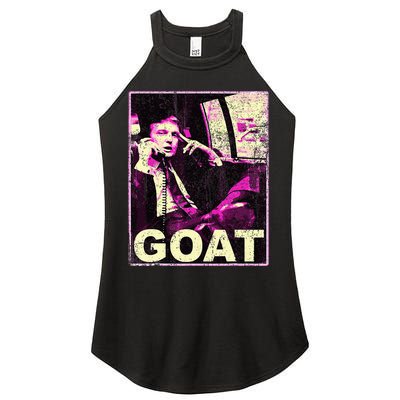 Trump Goat Republican Conservative Gifts Trump 2024 Women's Perfect Tri Rocker Tank