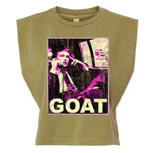 Trump Goat Republican Conservative Gifts Trump 2024 Garment-Dyed Women's Muscle Tee