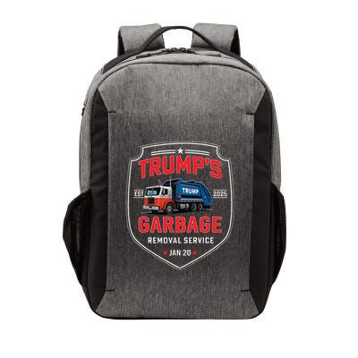 TrumpS Garbage Removal Service Funny Trump President 2025 Vector Backpack