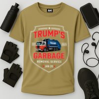 TrumpS Garbage Removal Service Funny Trump President 2025 Cooling Performance Crew T-Shirt