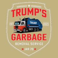 TrumpS Garbage Removal Service Funny Trump President 2025 Cooling Performance Crew T-Shirt