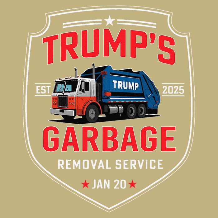 TrumpS Garbage Removal Service Funny Trump President 2025 Cooling Performance Crew T-Shirt
