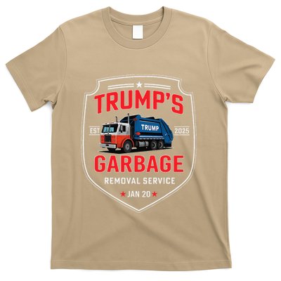 TrumpS Garbage Removal Service Funny Trump President 2025 T-Shirt