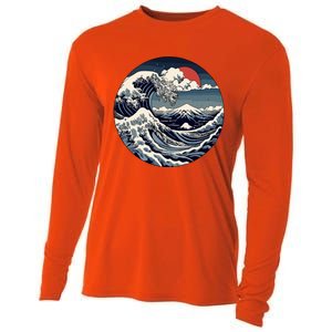 The Great Retro Wave Cooling Performance Long Sleeve Crew