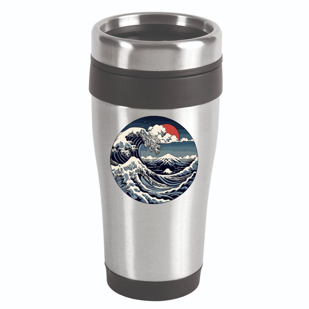 The Great Retro Wave 16oz Travel Tumbler