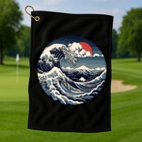 The Great Retro Wave Golf Towel