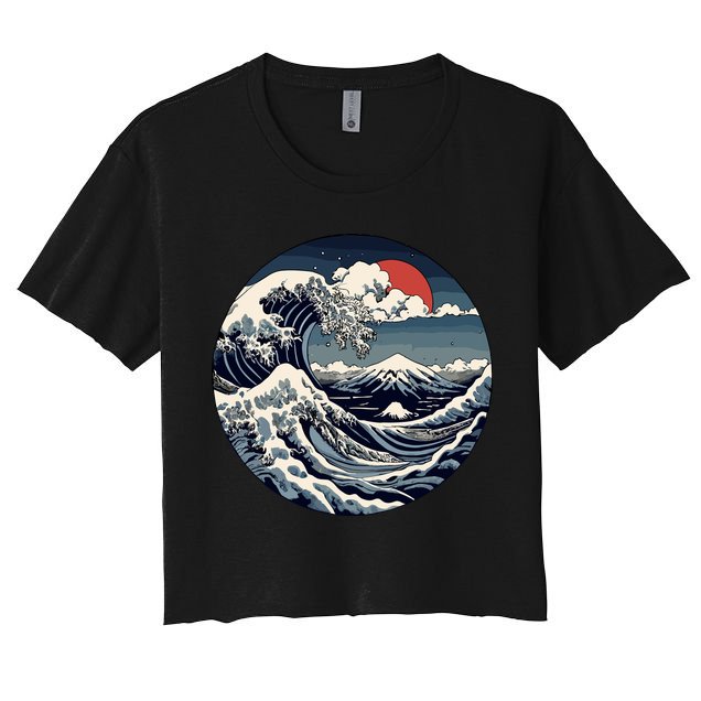The Great Retro Wave Women's Crop Top Tee