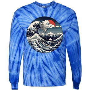 The Great Retro Wave Tie-Dye Long Sleeve Shirt