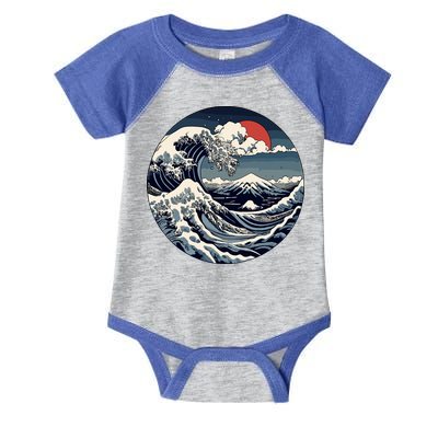 The Great Retro Wave Infant Baby Jersey Bodysuit