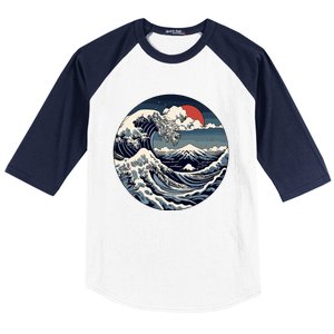 The Great Retro Wave Baseball Sleeve Shirt