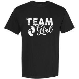 Team Gender Reveal Party Team Pink Baby Announcement Garment-Dyed Heavyweight T-Shirt