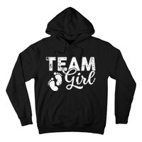 Team Gender Reveal Party Team Pink Baby Announcement Hoodie