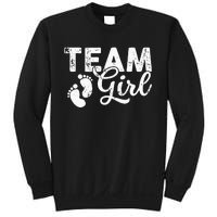 Team Gender Reveal Party Team Pink Baby Announcement Sweatshirt