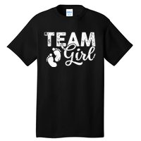 Team Gender Reveal Party Team Pink Baby Announcement Tall T-Shirt