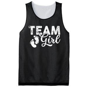 Team Gender Reveal Party Team Pink Baby Announcement Mesh Reversible Basketball Jersey Tank