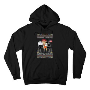 TrumpS Garbage Removal Service Funny Trump President 2025 Hoodie