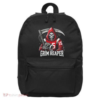 The Grim Reaper Football Player 15 16 in Basic Backpack