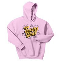 Teach Girl Retro Cute Gift For Teacher Kids Hoodie