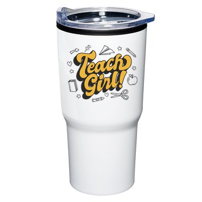 Teach Girl Retro Cute Gift For Teacher Tumbler