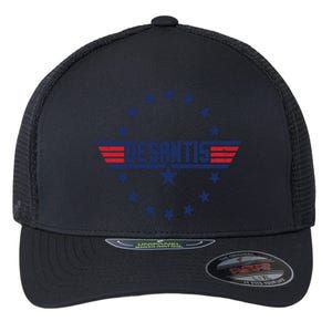 Top Gov Ron Desantis Flexfit Unipanel Trucker Cap