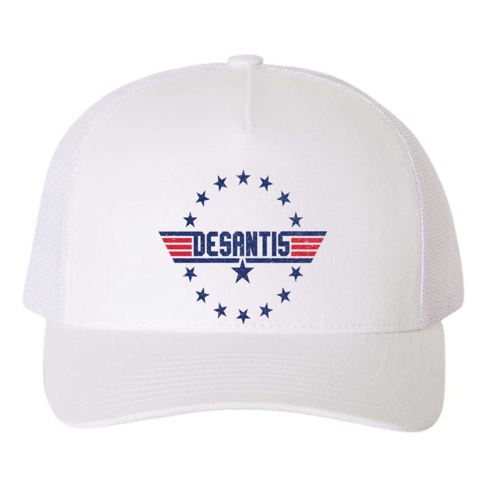 Top Gov Ron Desantis Yupoong Adult 5-Panel Trucker Hat