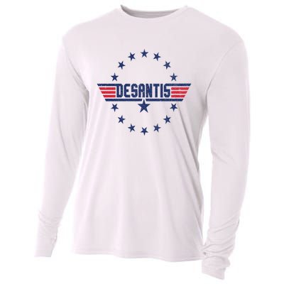 Top Gov Ron Desantis Cooling Performance Long Sleeve Crew