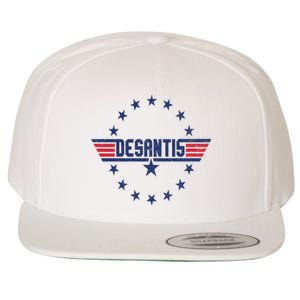 Top Gov Ron Desantis Wool Snapback Cap