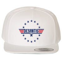 Top Gov Ron Desantis Wool Snapback Cap