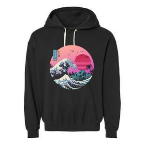 The Great Retro Wave Copy Garment-Dyed Fleece Hoodie