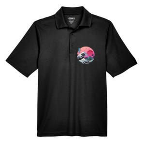 The Great Retro Wave Copy Men's Origin Performance Pique Polo