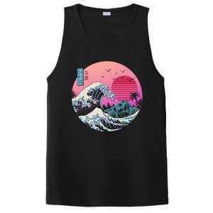 The Great Retro Wave Copy PosiCharge Competitor Tank