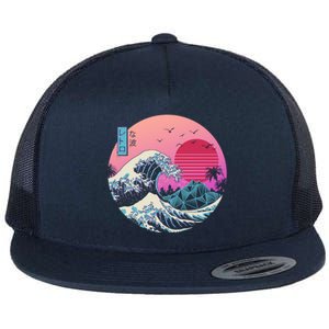 The Great Retro Wave Copy Flat Bill Trucker Hat