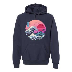 The Great Retro Wave Copy Premium Hoodie