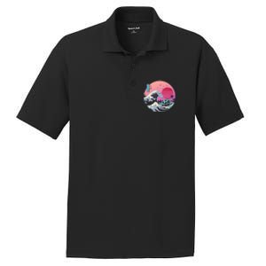 The Great Retro Wave PosiCharge RacerMesh Polo